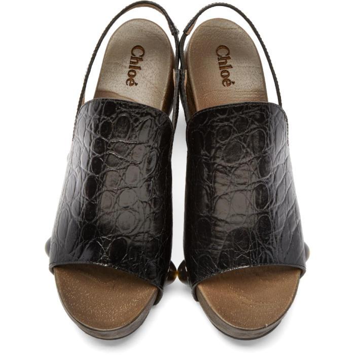 croc brand heels