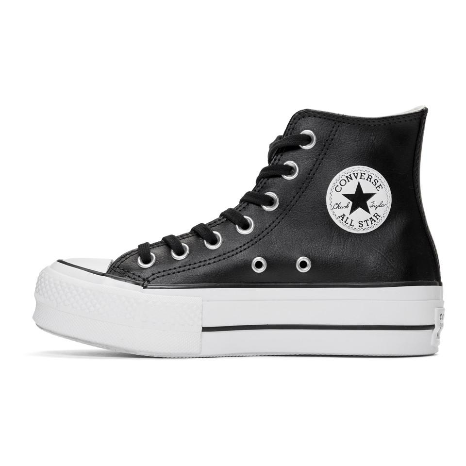 converse all star lift leather