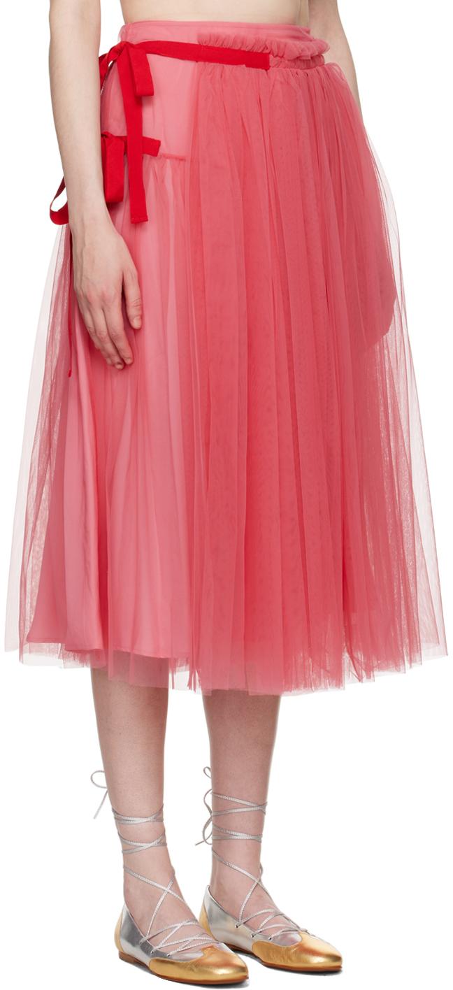 [3/14に出品停止予定] Molly Goddard ピンク ドットスカート Molly Goddard Skirts for Women | Online Sale up to 70% off