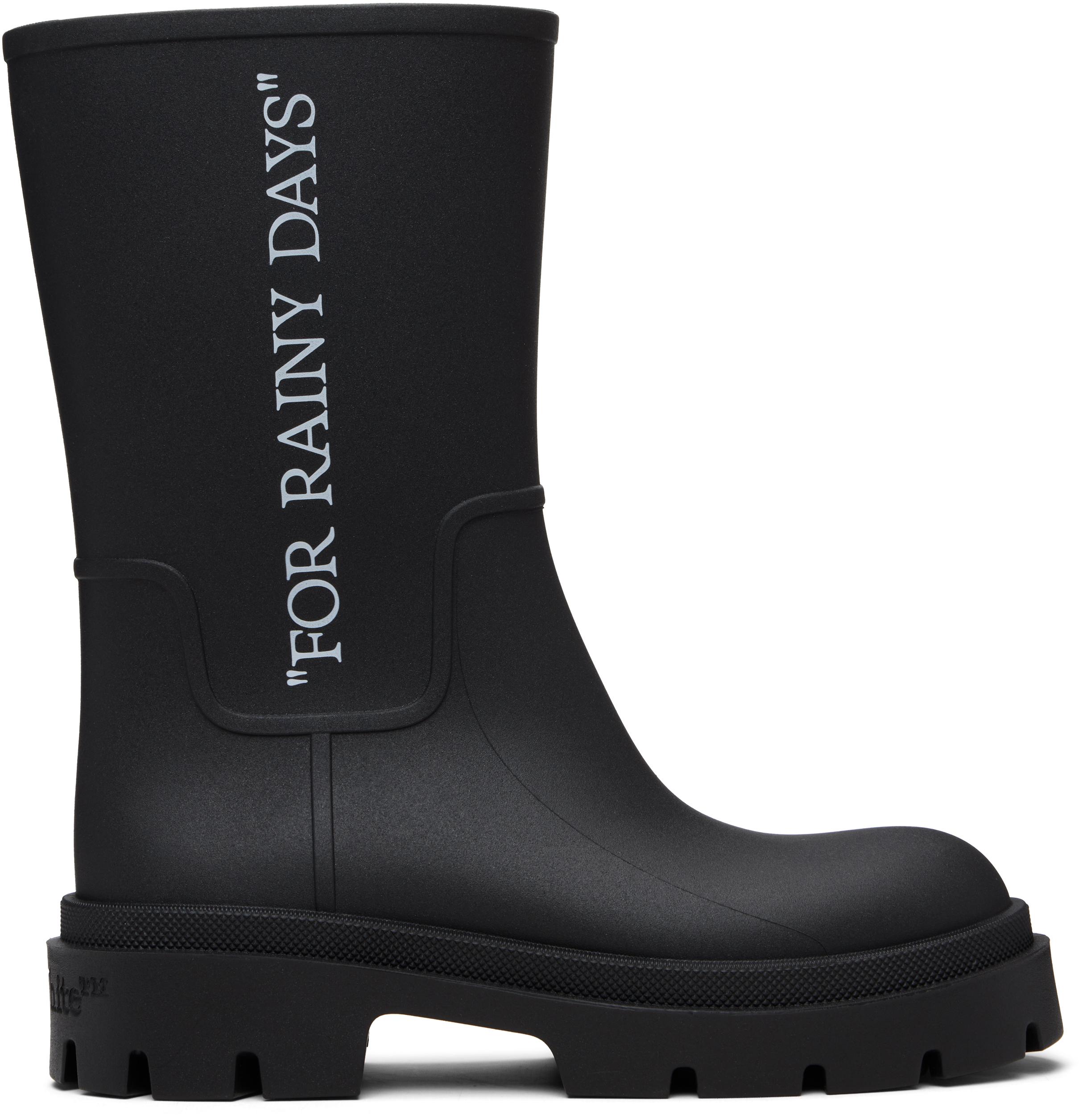 Off-White Men\'s Virgil Abloh Ankle Rain Boots VIRGIL ABLOH Off-White MEN main image 2