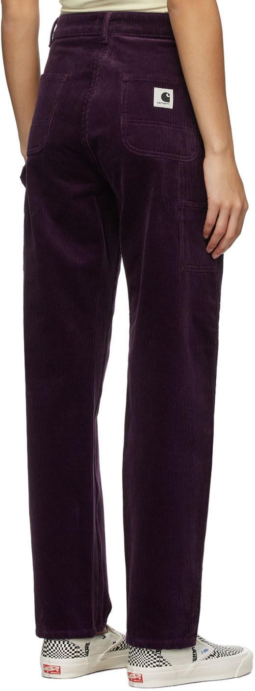 Carhartt WIP Purple Pierce Trousers | Lyst