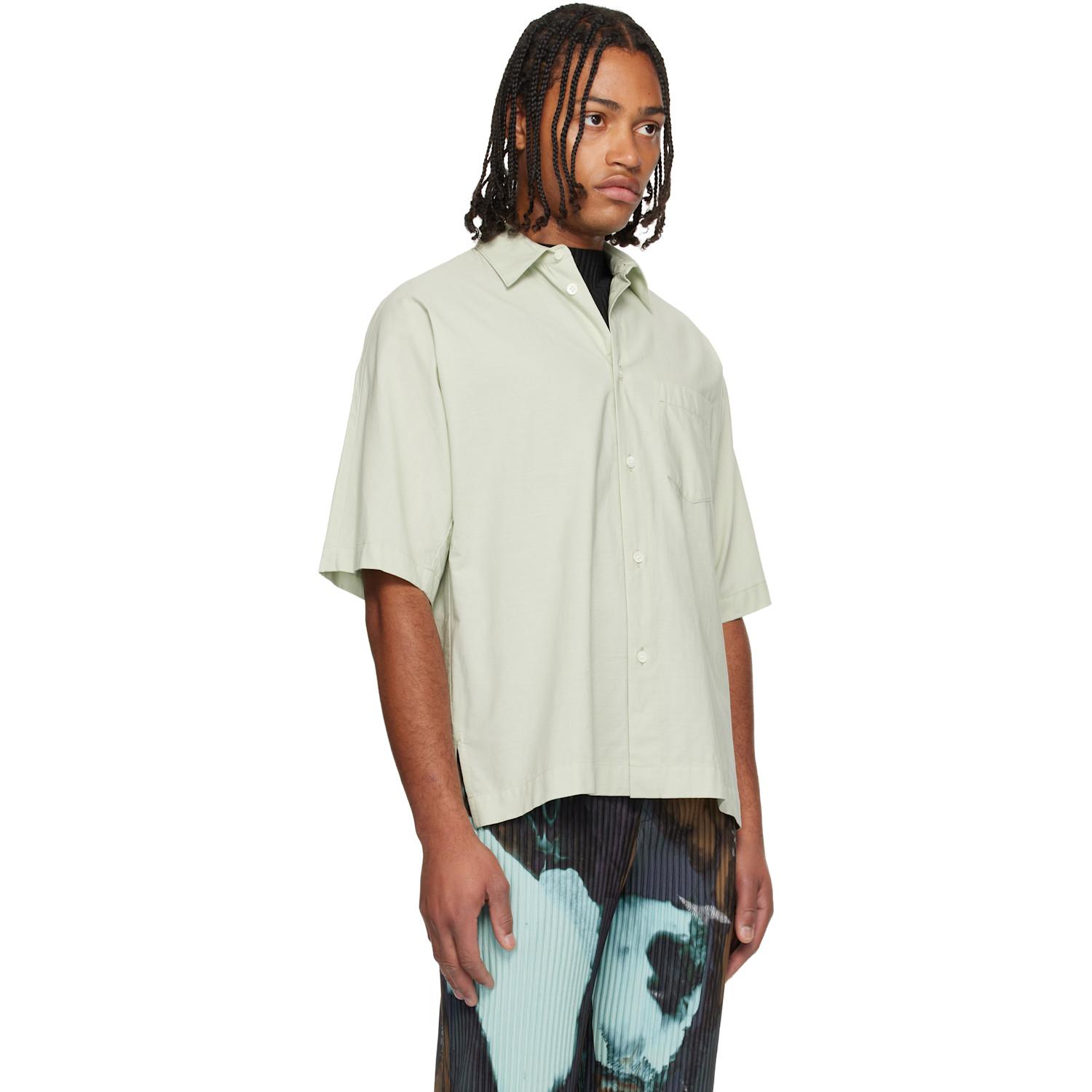 Homme Plissé Issey Miyake Streamline Shirt for Men | Lyst