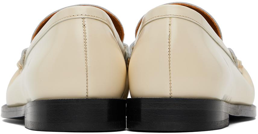 【関税込み】Staud オフホワイト Loulou ローファー Off-White Loulou Loafers by Staud on Sale