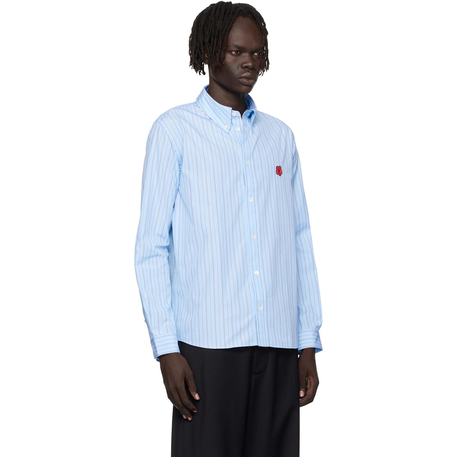 ブルー KENZO シャツ メンズ | Lyst