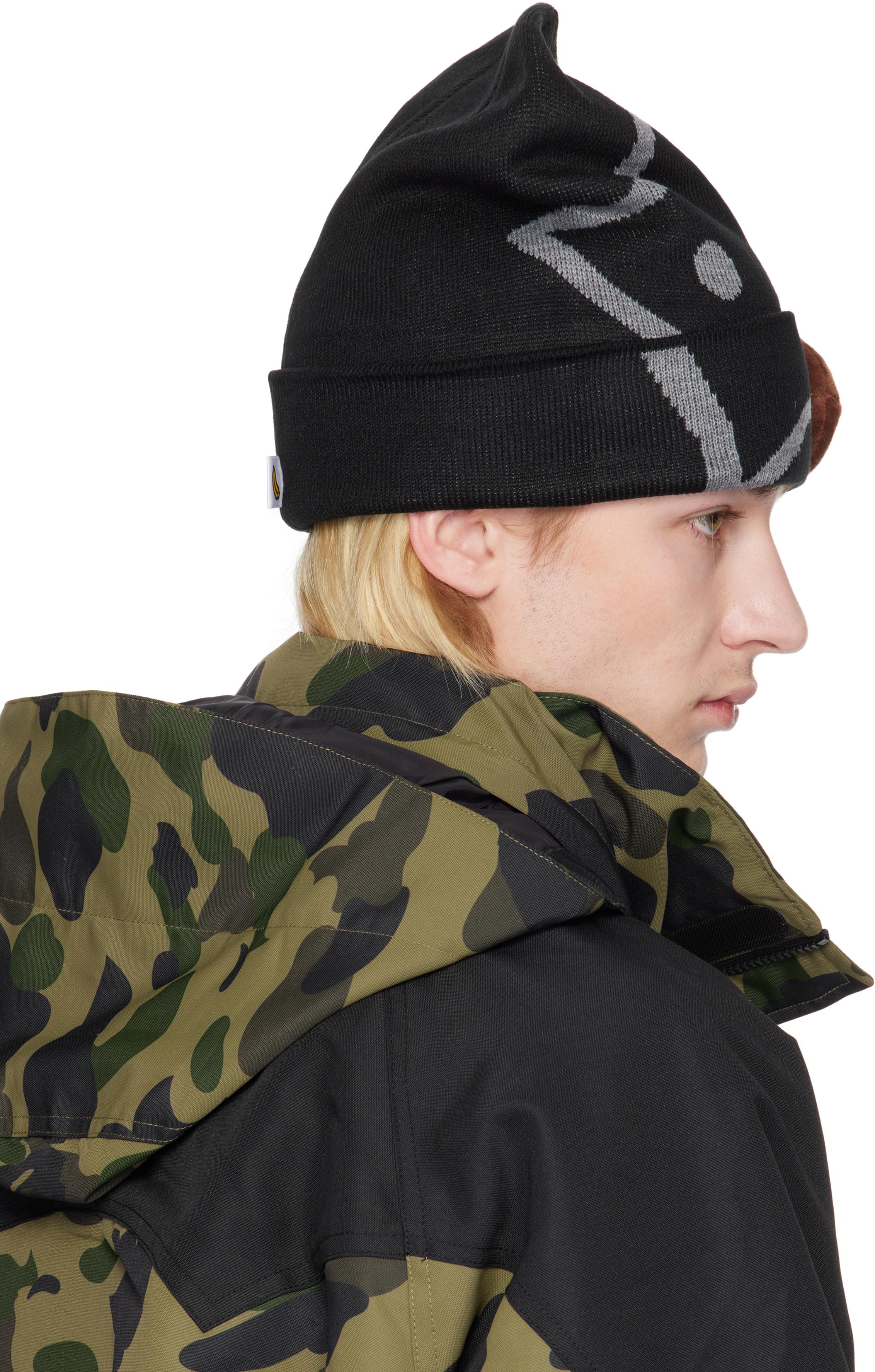 Authentic a bathing ape bape ape head knit cap beanie green