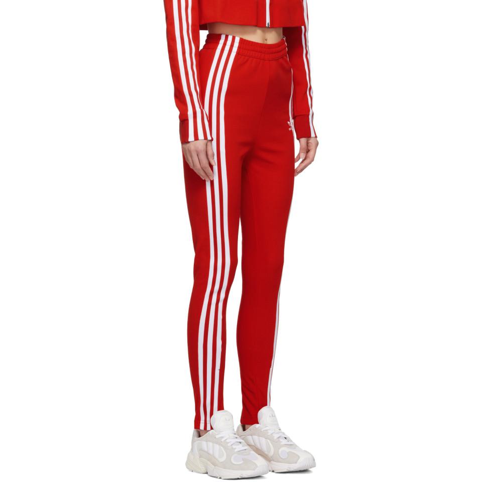 jogging adidas rouge slim jogging adidas rouge slim