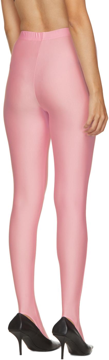Balenciaga Synthetic Dynasty Leggings in Pink | Lyst