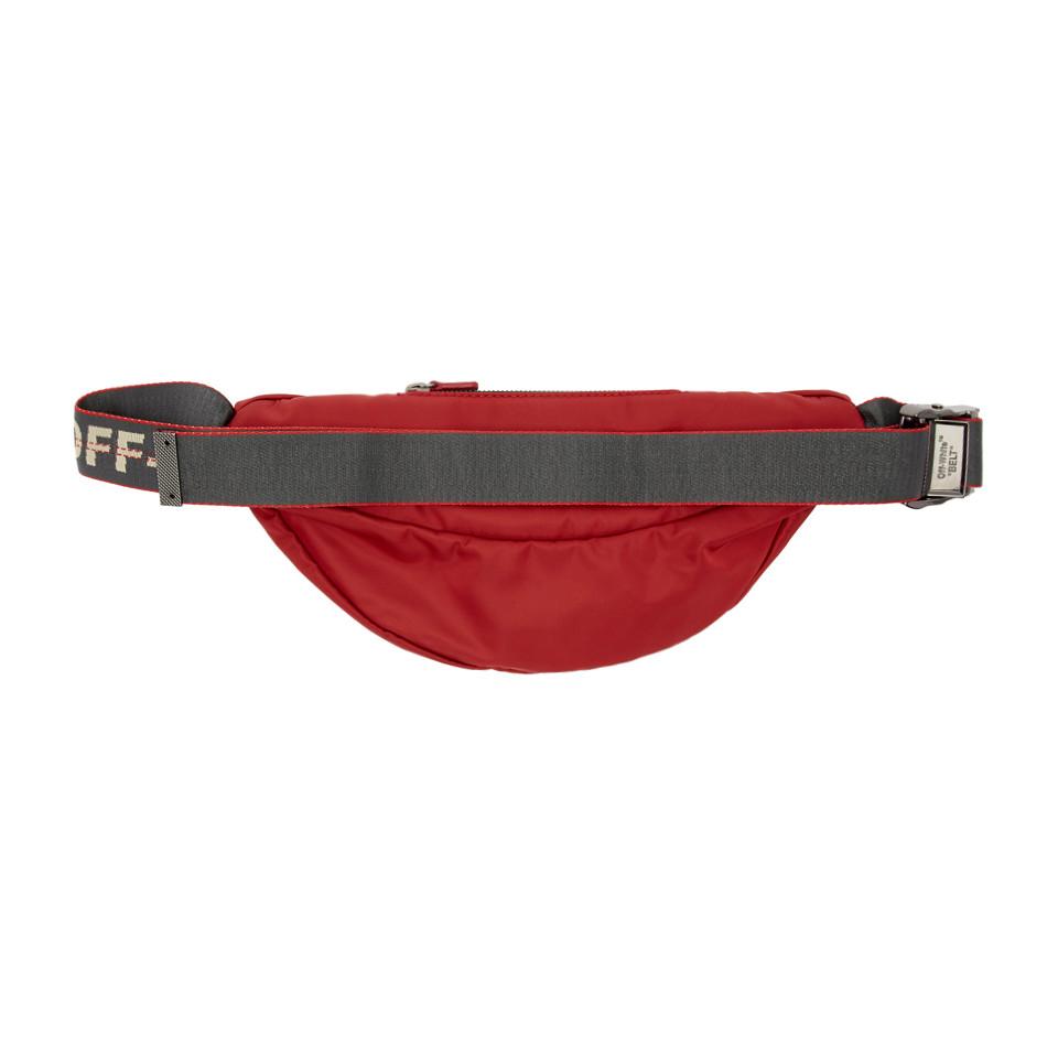 all red fanny pack