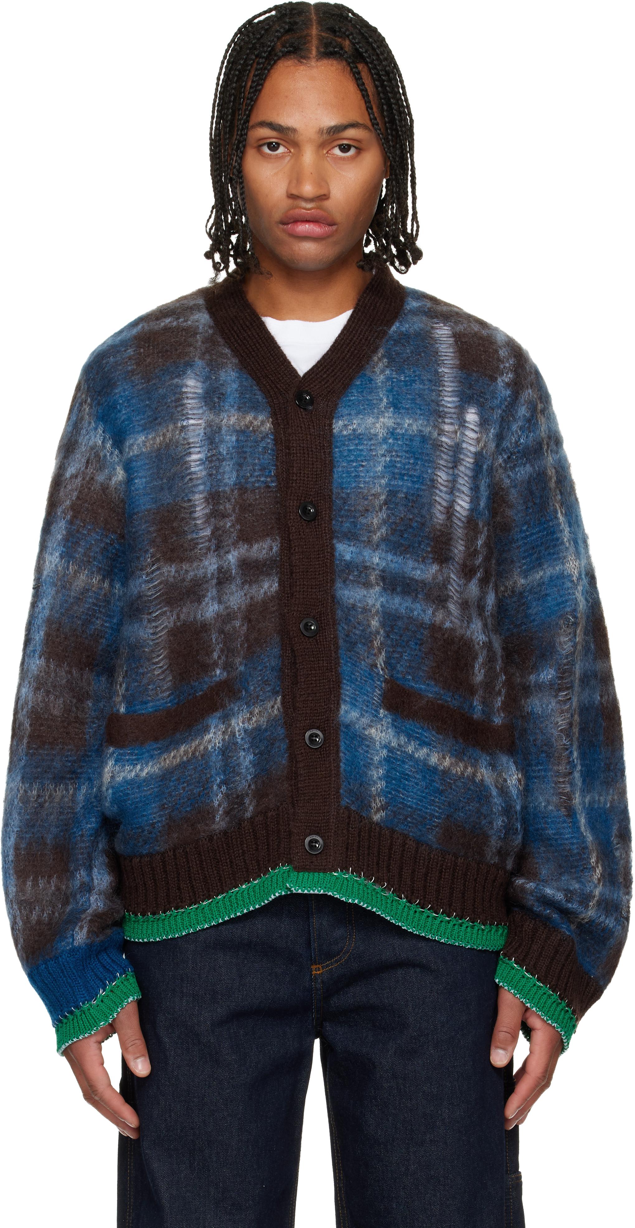 sacai-610-BROWNxBLUE-Plaid-