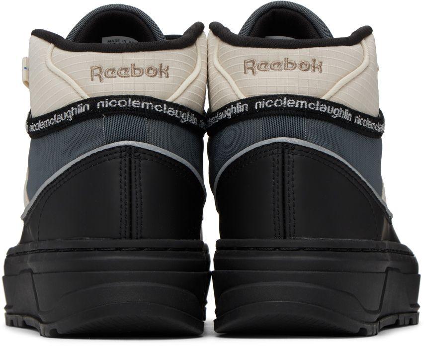 Reebok Beige & Black Nicole Mclaughlin Edition Club C Geo Mid Sneakers |  Lyst