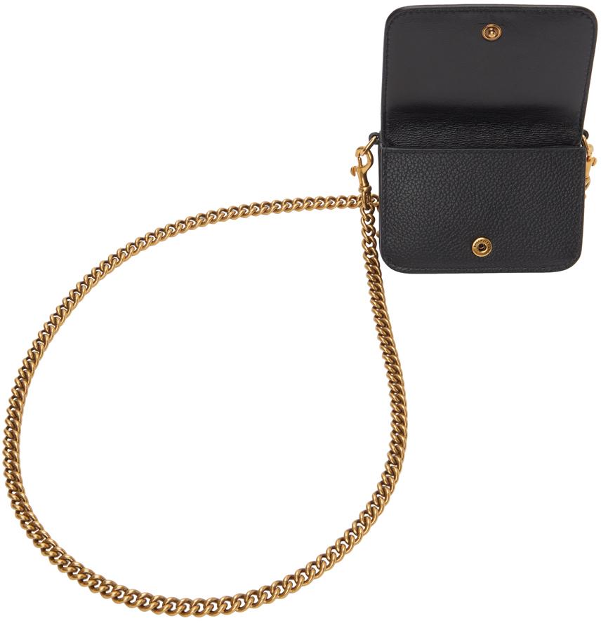 Balenciaga Leather Mini Cash Wallet Bag in Black | Lyst