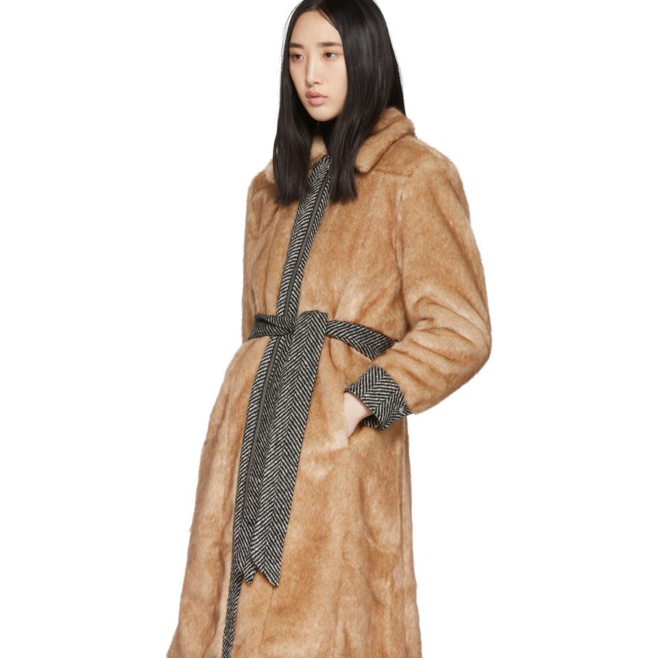 boss fur coat