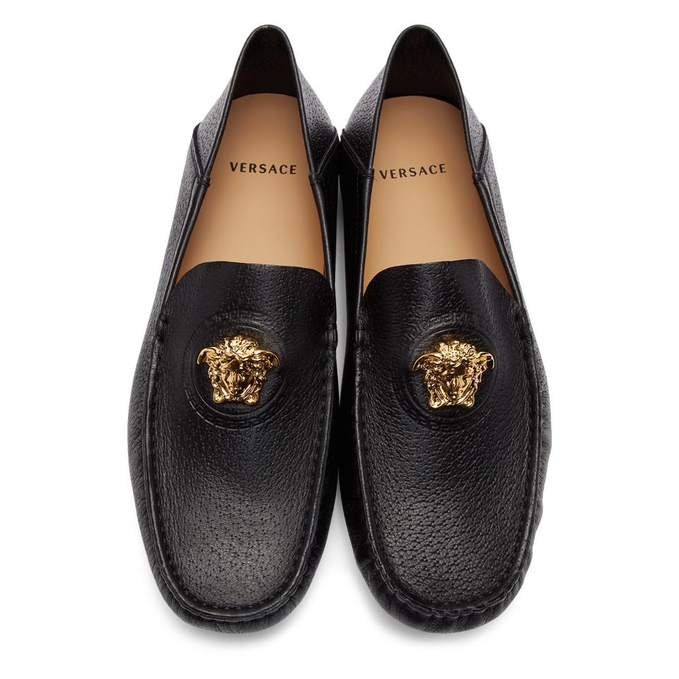 versace moccasins