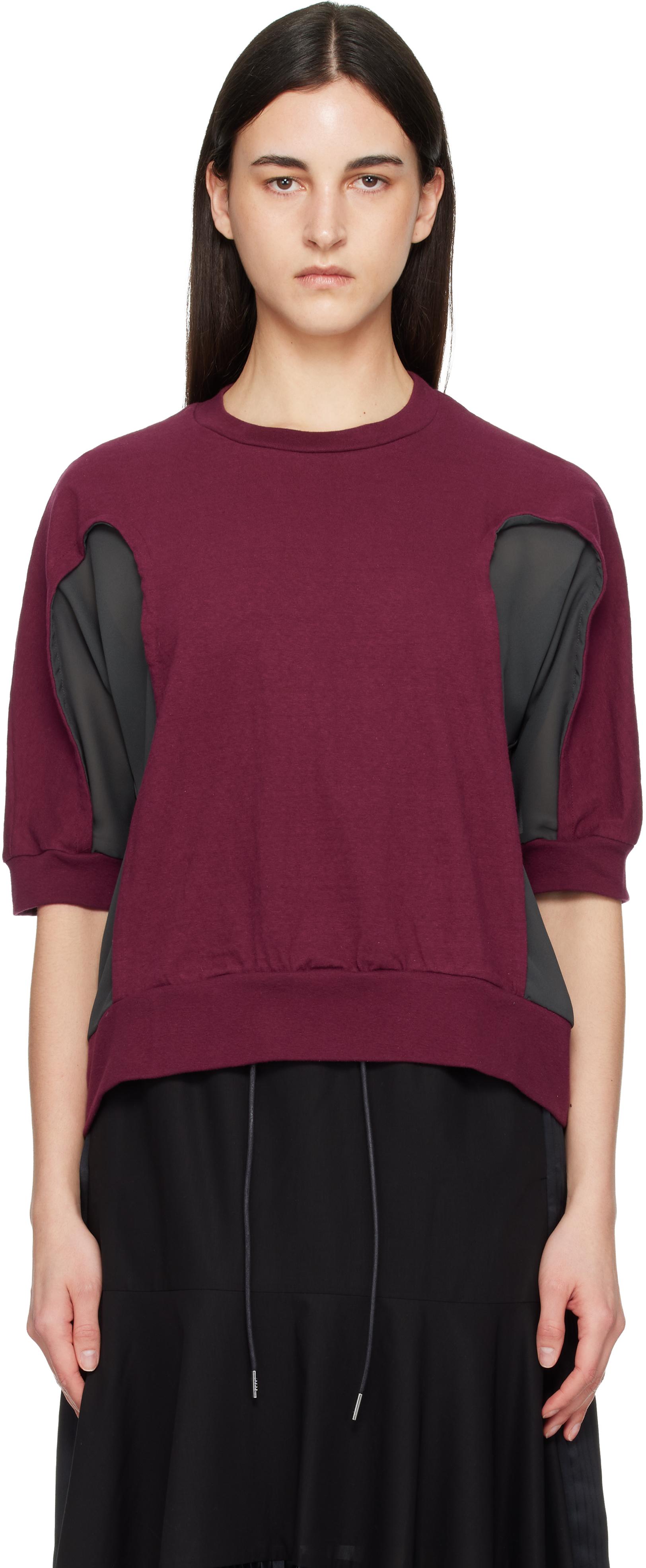Undercover バーガンディ Up1F1807-2 トップス レッド | Lyst