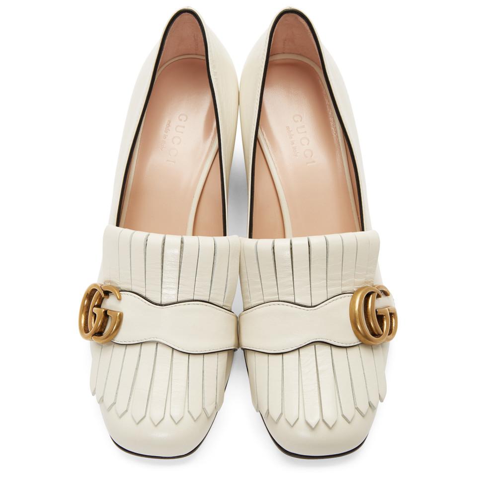 Gucci 2017 GG Marmont Fringed Zebra Appliqué Loafers – Recess