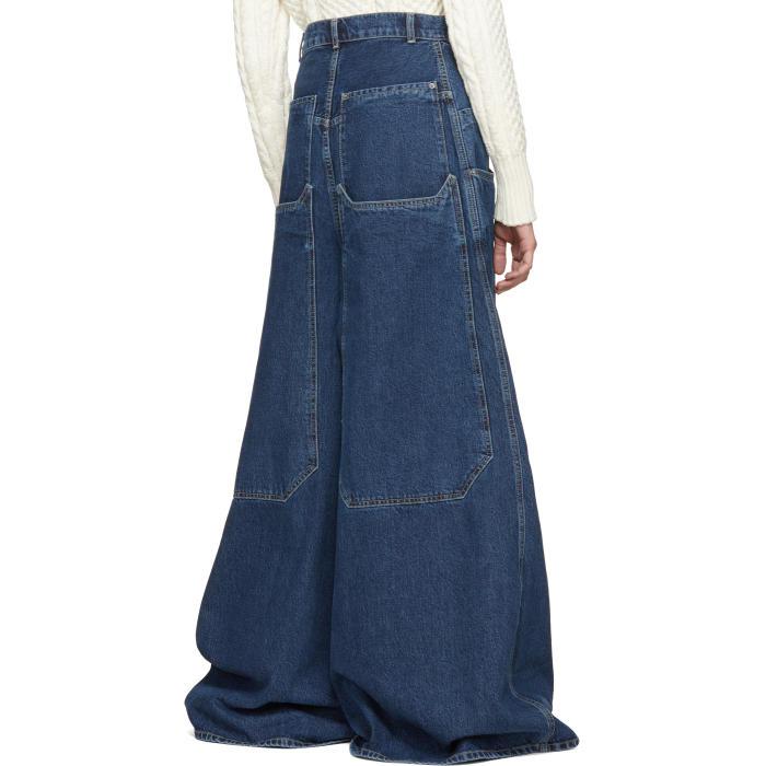 haj Compose Electrify Martine Rose Indigo Wide-leg Rave Jeans in Blue | Lyst