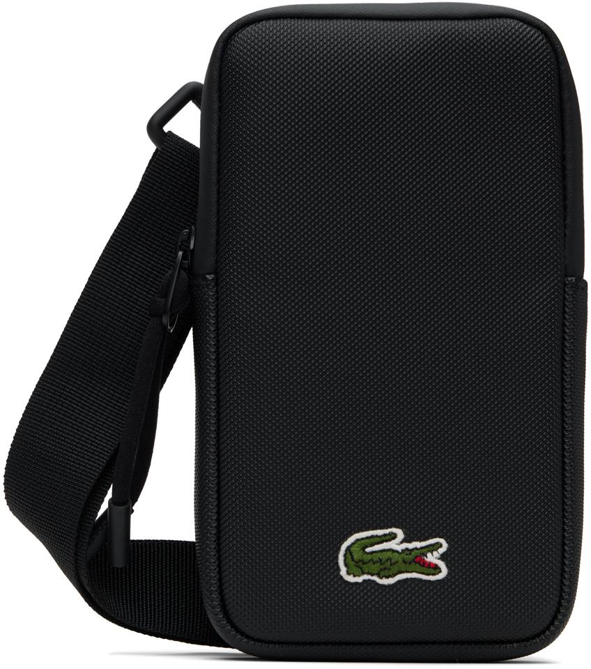 Lacoste Lcst Phone Pouch in Black for Men Lyst