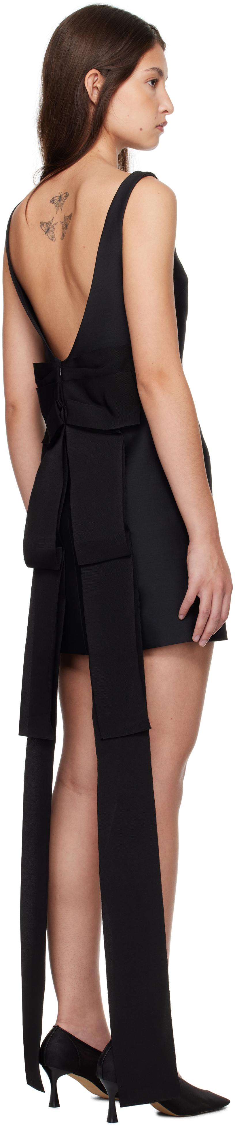 【関税込み】GIA STUDIOS ブラック Bowie ミニドレス GIA STUDIOS Bowie Minidress in Black | Lyst
