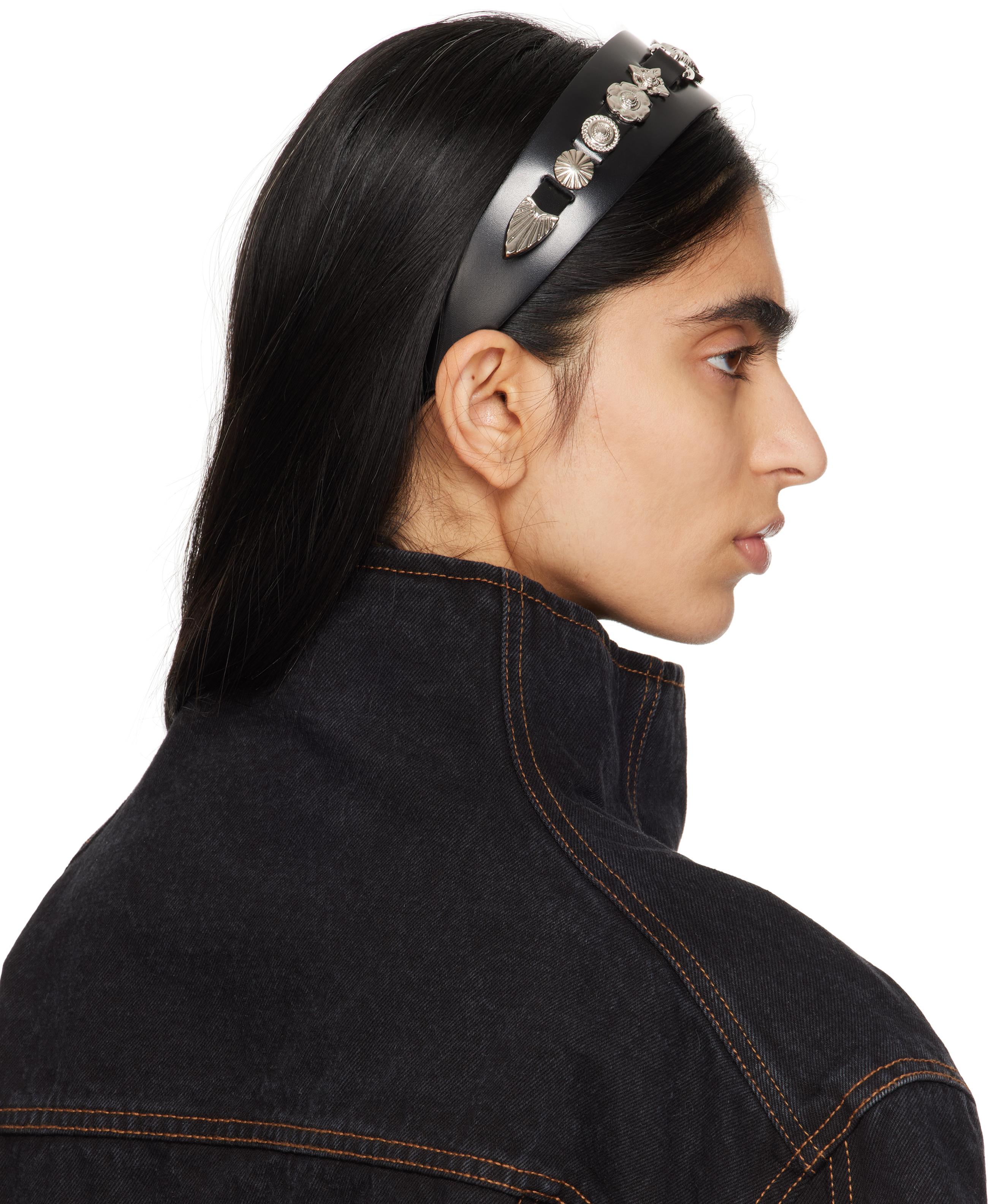 Toga ブラック 2 レザー カチューシャ ブラック | Lyst
