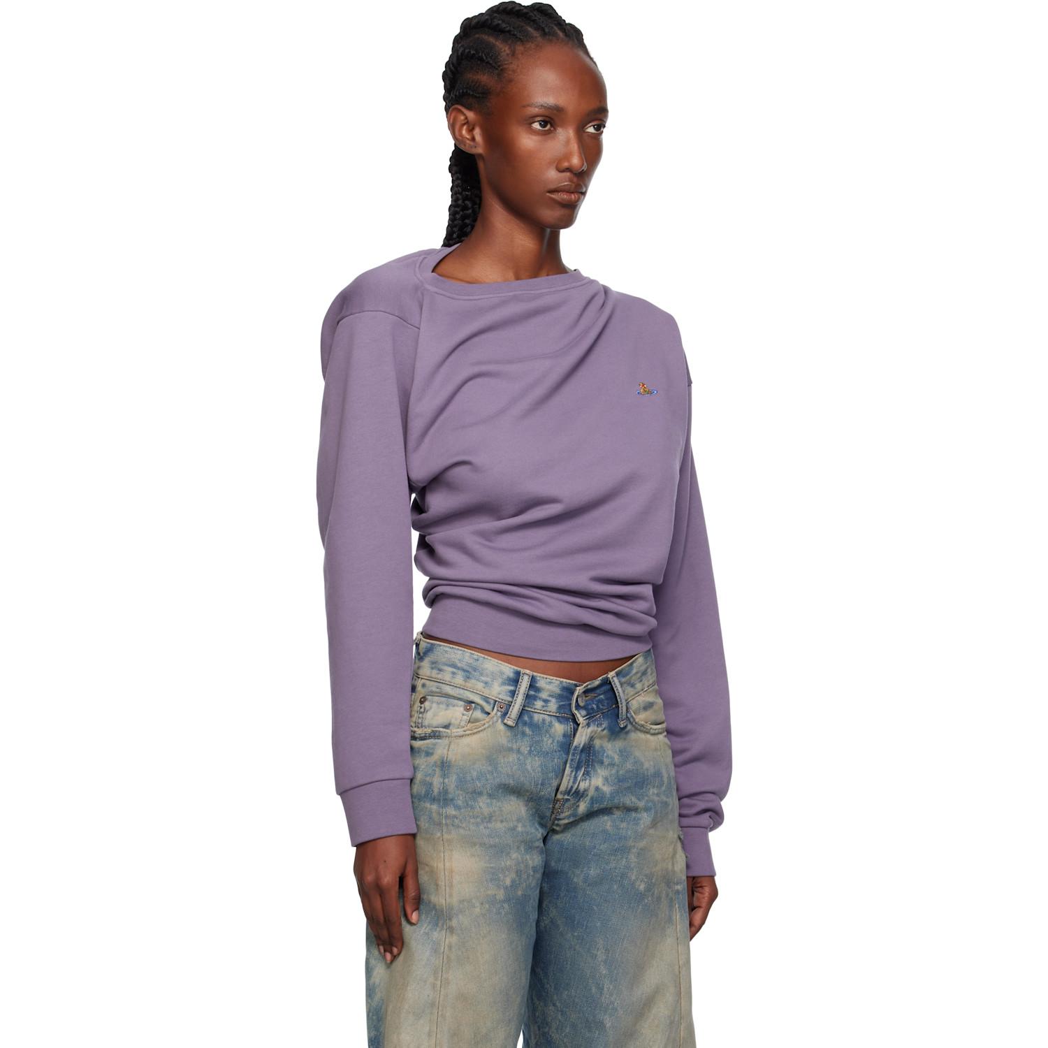 Vivienne Westwood Hebo Sweatshirt in Purple | Lyst