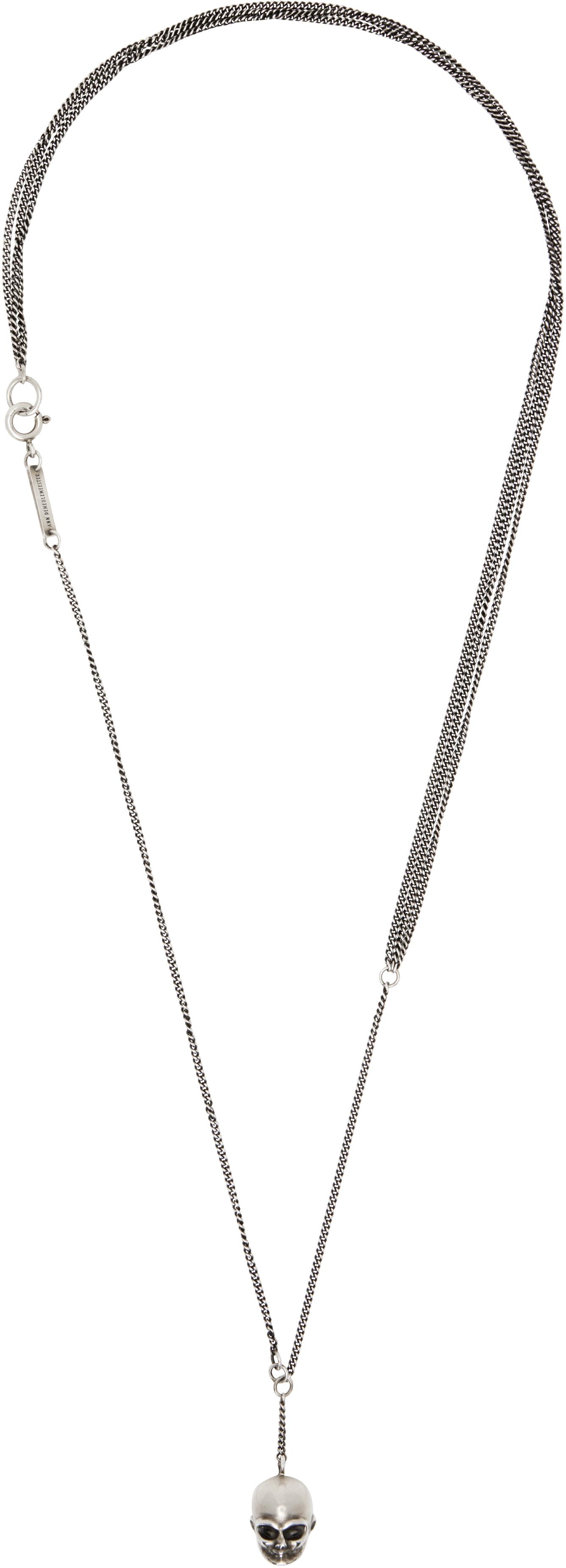 Ann Demeulemeester Tilta Necklace in Black for Men | Lyst UK 