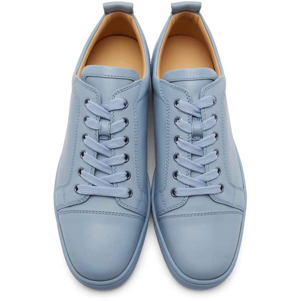 Christian Louboutin Blue Louis Junior Sneakers for Men | Lyst