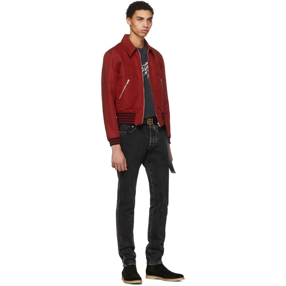 givenchy red jacket