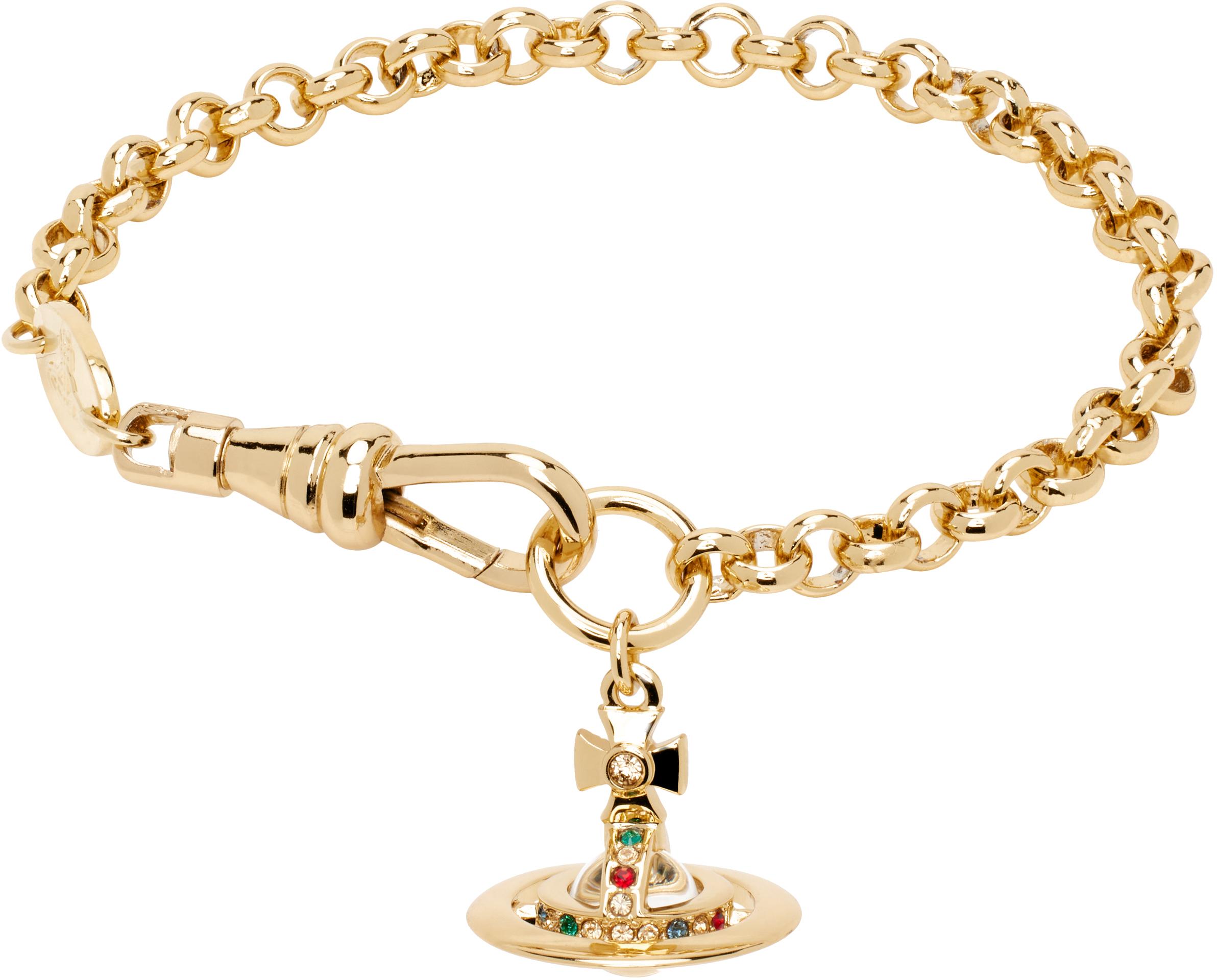 Petite Orb Pendant Vivienne Westwood Thin Lines Bracelet Vivienne