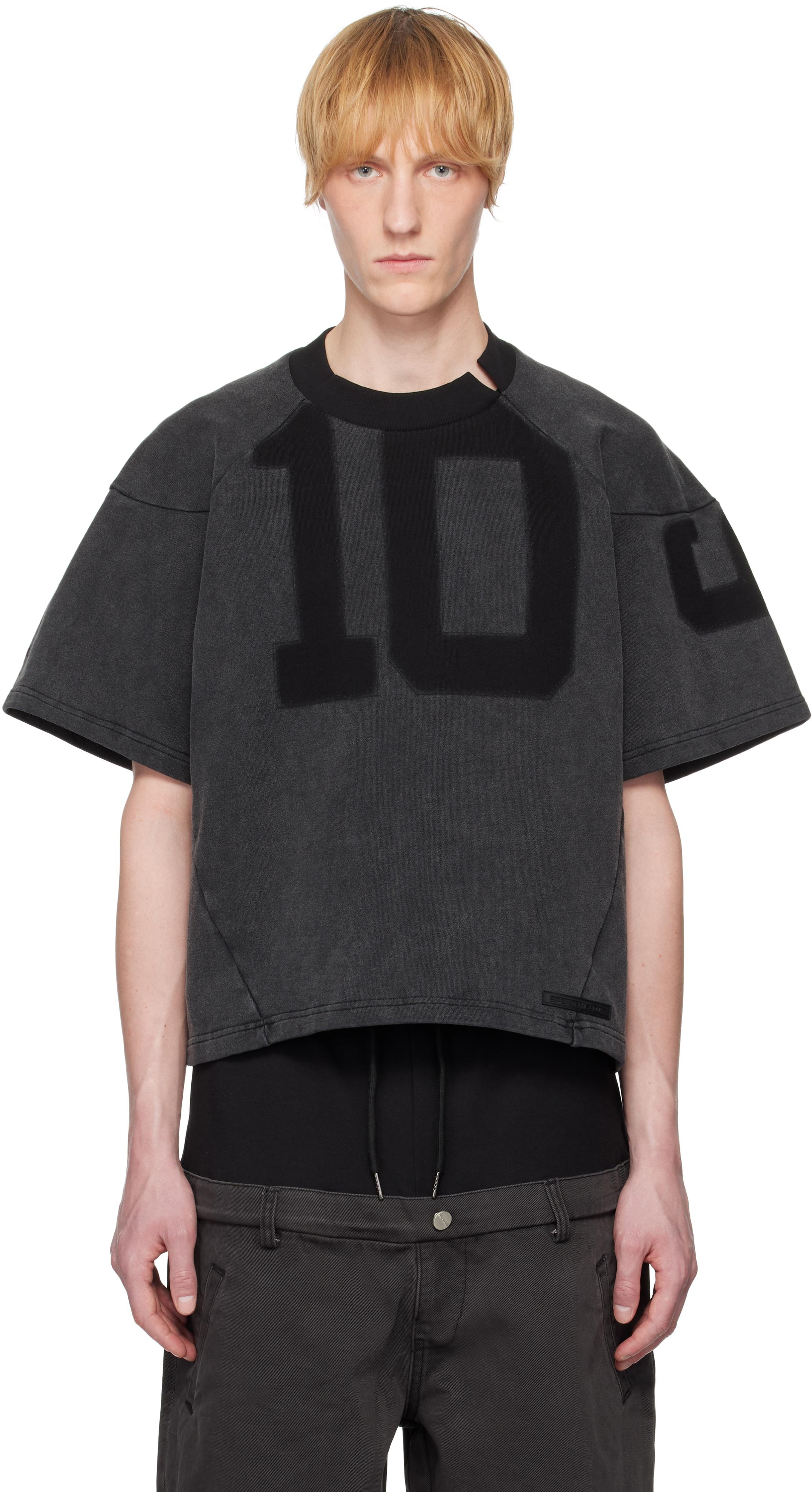 【関税込み】Spencer Badu SSENSE限定 ブラック Tシャツ SPENCER BADU SSENSE Exclusive Black T-Shirt | REVERSIBLE