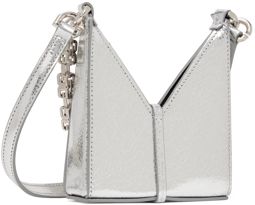 Givenchy Micro Cut Out Bag in White | Lyst