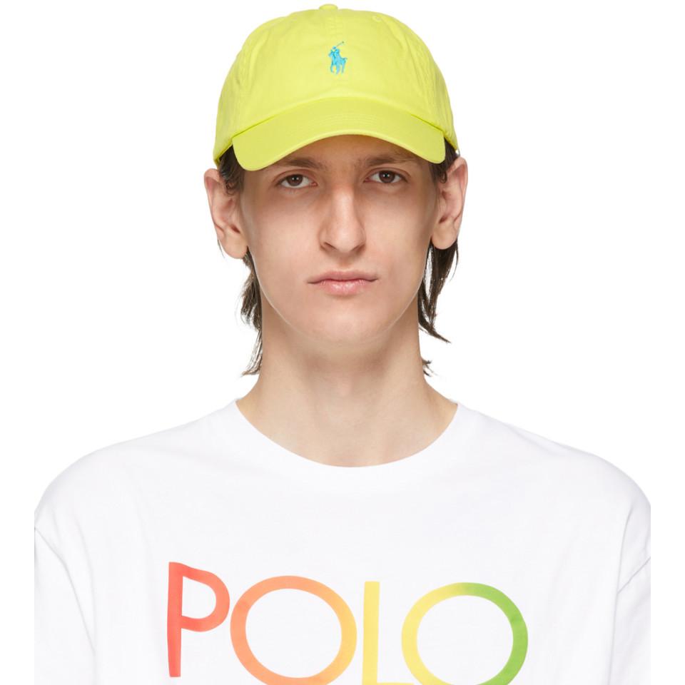 Polo Ralph Lauren Cotton Green Chino Ball Cap for Men Lyst