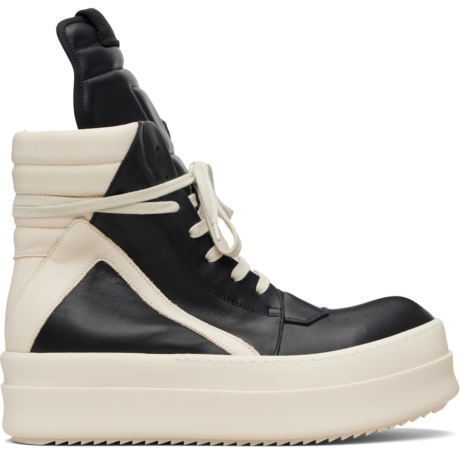 Rick Owens Temple Mega Bumper Geobasket Sneakers in Blue for Men