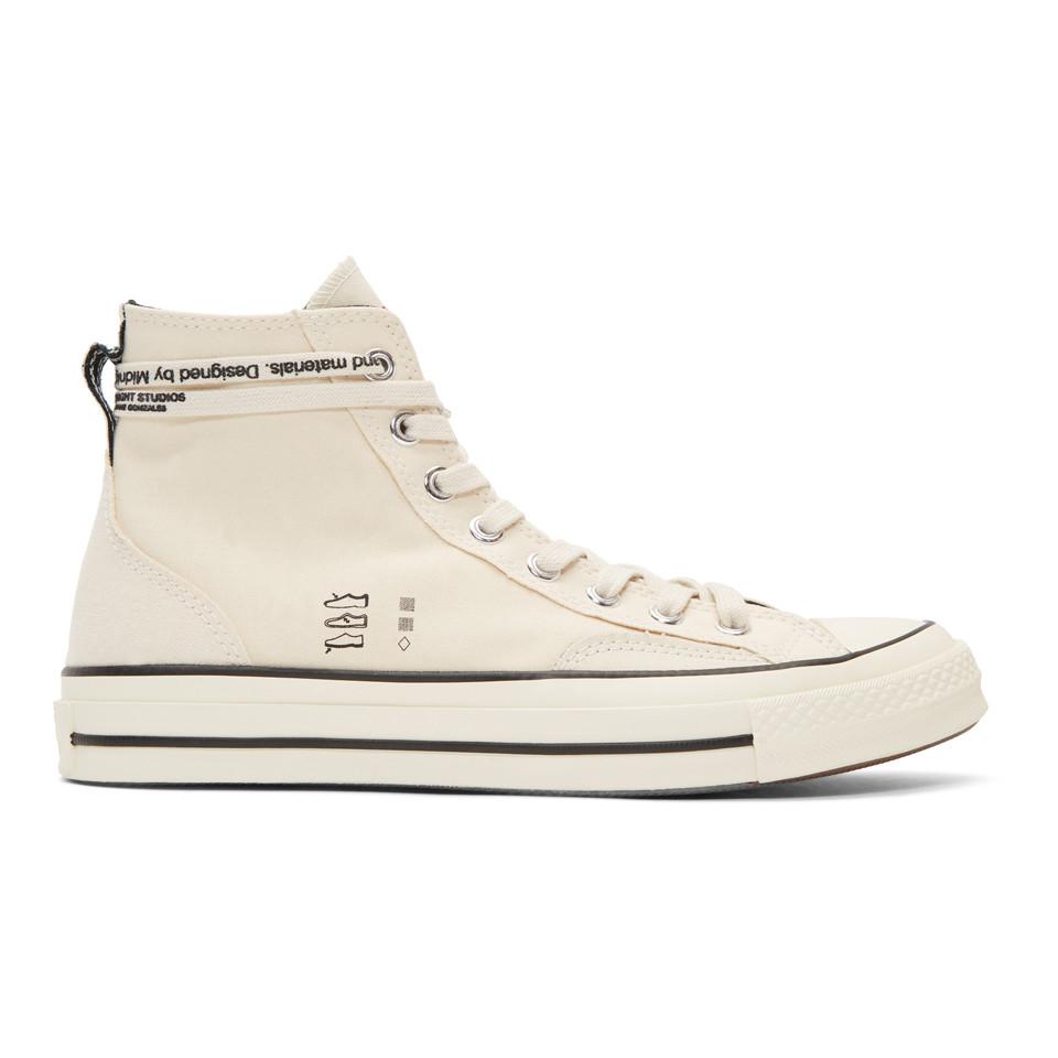 Converse Canvas Off-white Midnight Studios Edition Chuck Taylor 70 High-top  Sneakers for Men | Lyst