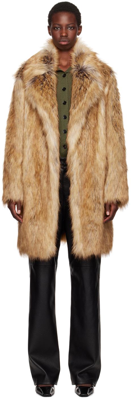 RECTO. 70S Orchid Faux-Fur Coat in Black | Lyst RECTO. 70S Orchid Faux-Fur Coat in Black | Lyst
