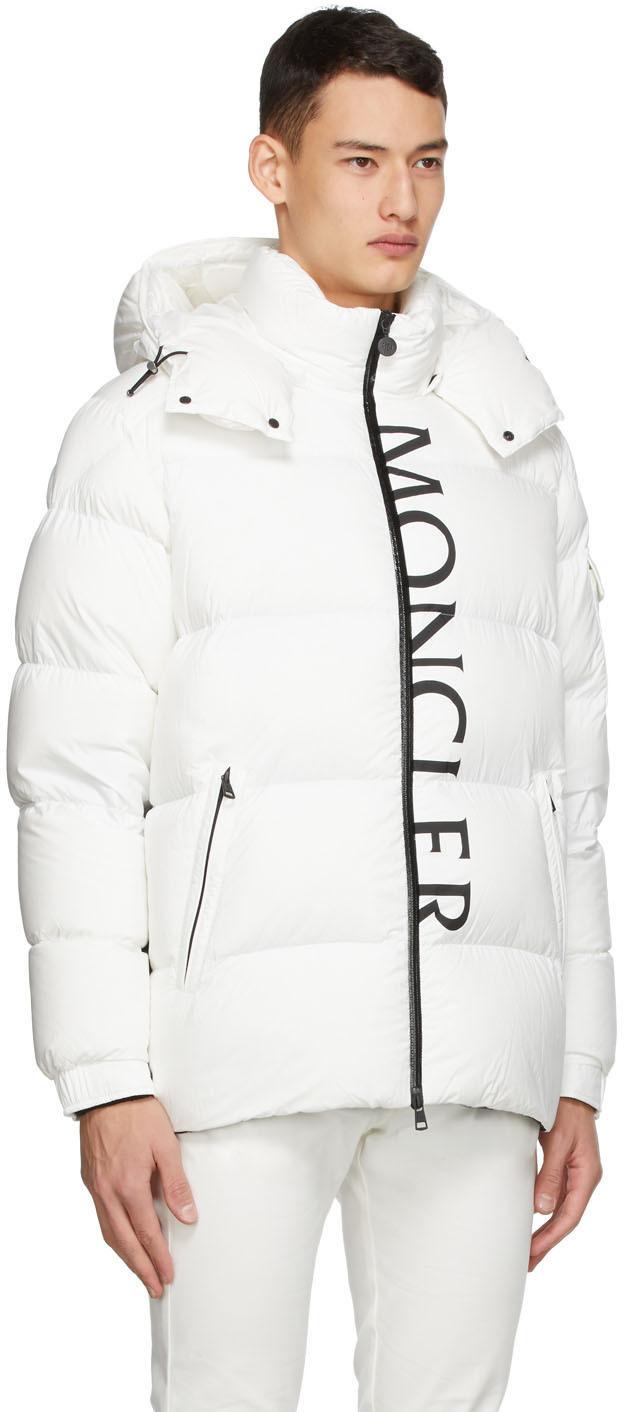 moncler down jacket white