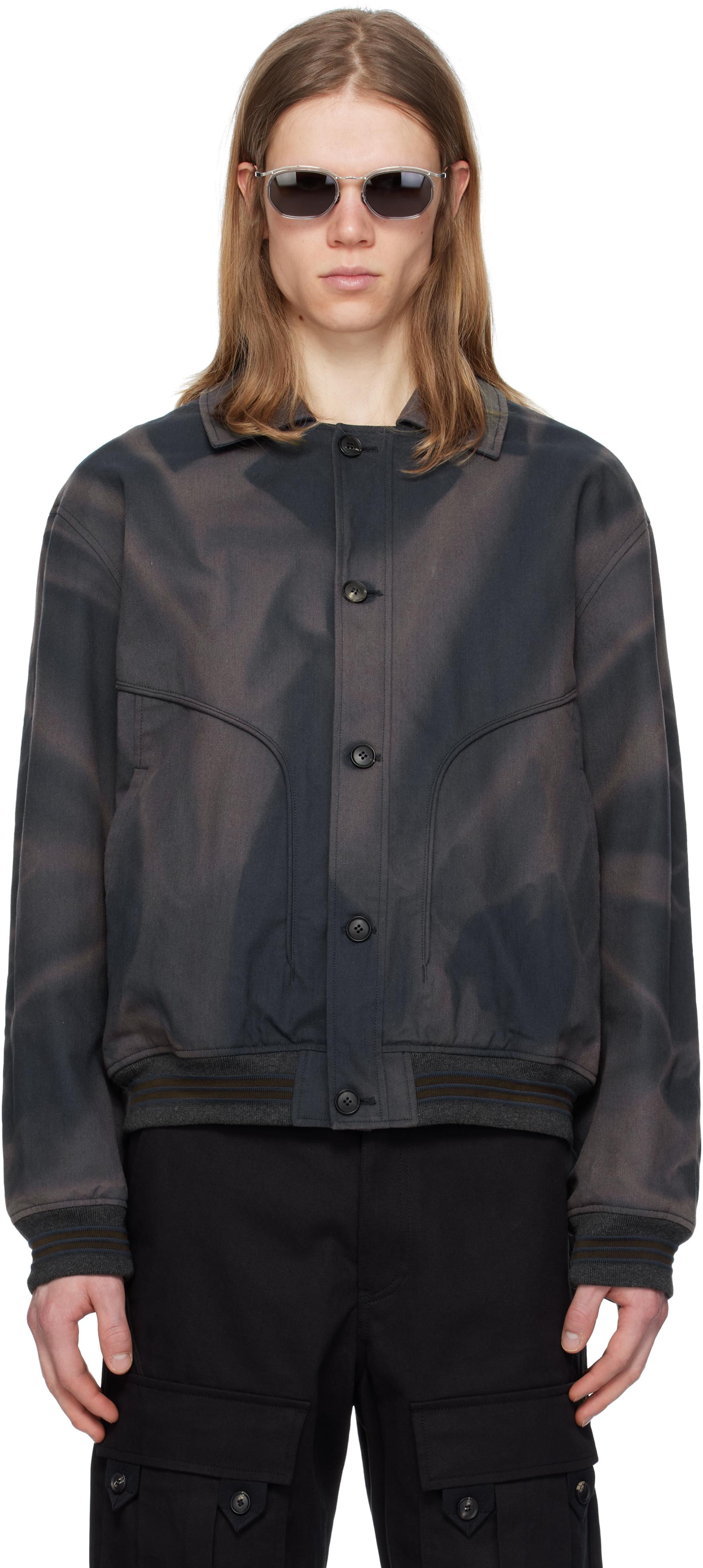 JiyongKim（ジヨン・キム）　ボンバージャケット 価格交渉あり メンズ JiyongKim Alpha Industriesエディション ブラック ボンバー