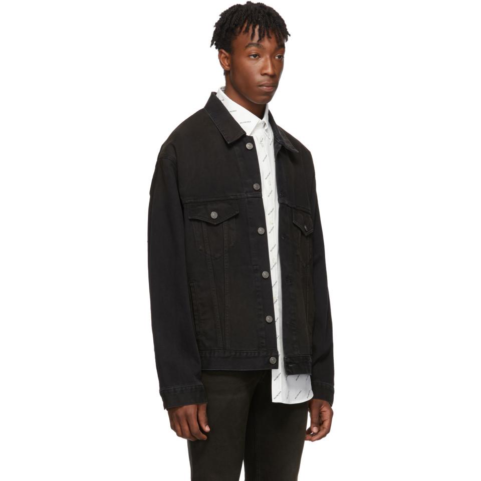 big black jean jacket