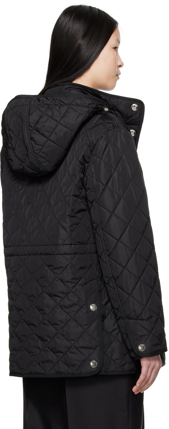 BURBERRY ブラック キルティングジャケット
