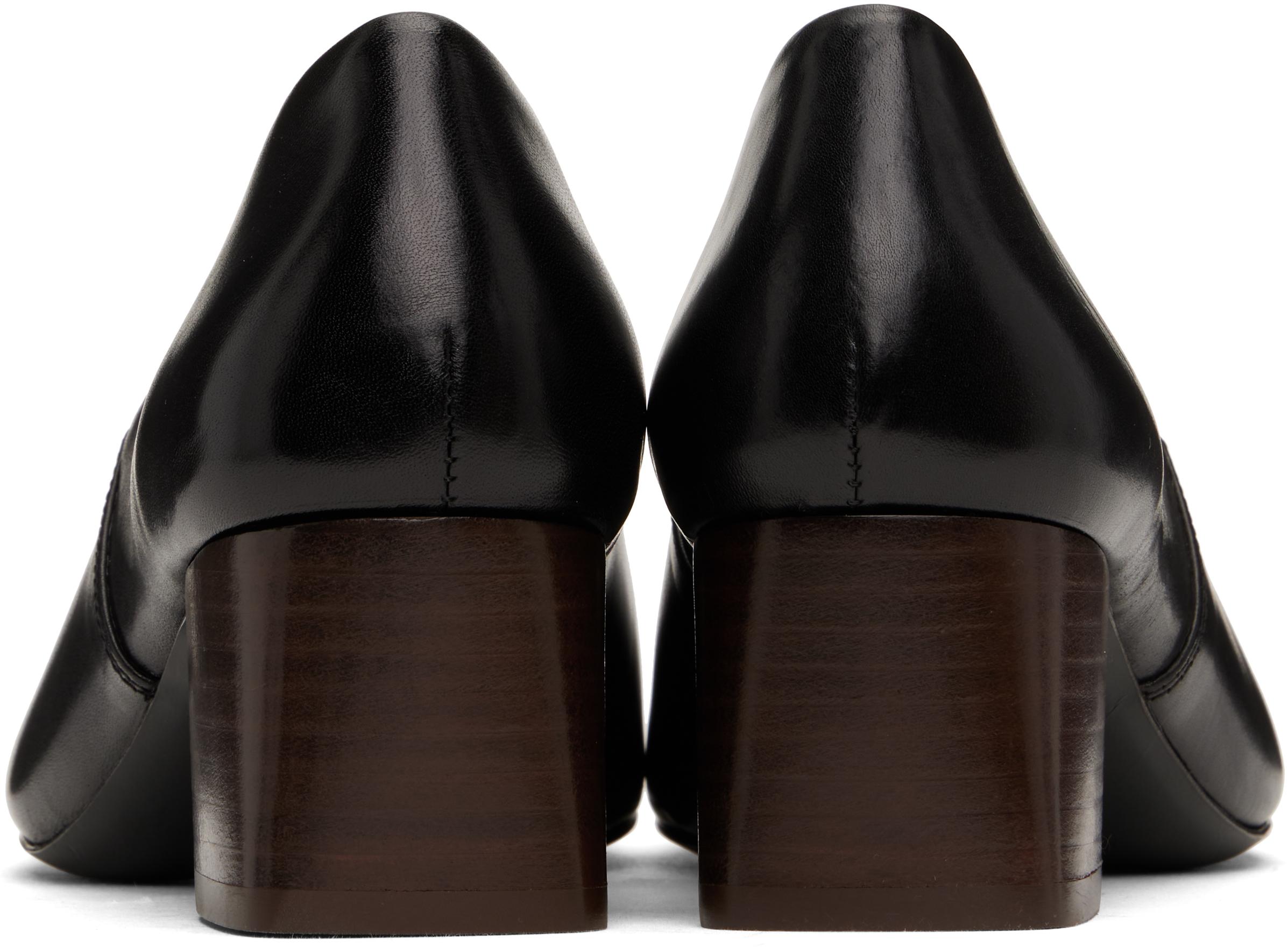 【LEMAIRE】アナトミック◇55レザーローファー◇パンプス ルメール Souris ダービー レザー パンプス (LEMAIRE/パンプス