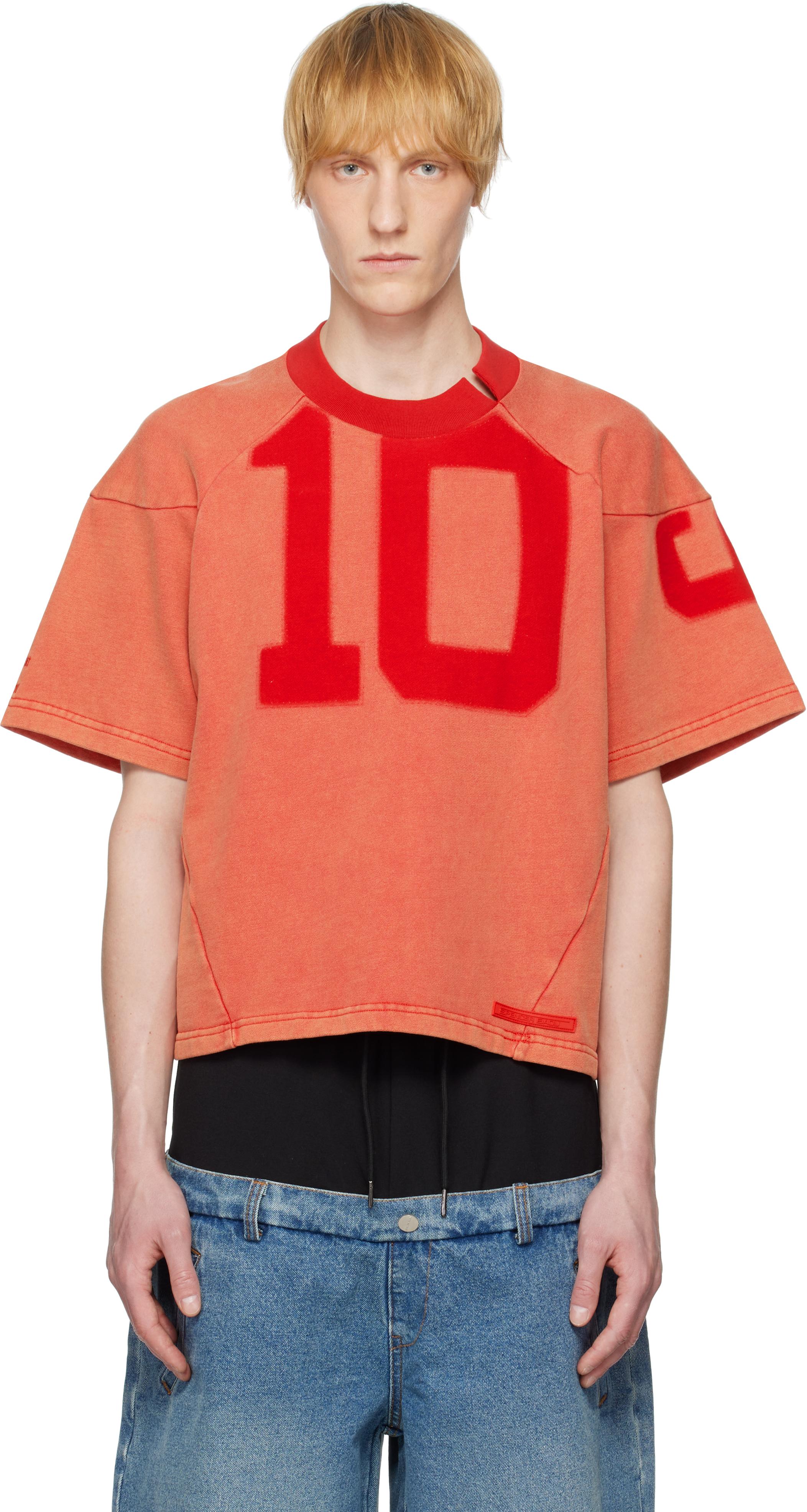 【関税込み】Spencer Badu レッド Washed ジャージ Tシャツ メンズ Spencer Badu レッド Washed ジャージ Tシャツ レッド | Lyst