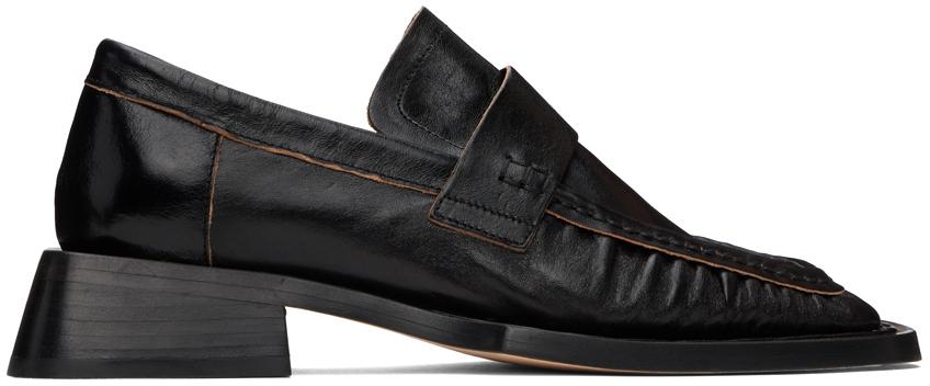 【関税込み】Miista ブラック Isla ローファー Miista 30mm Isla Loafers | Black | FARFETCH
