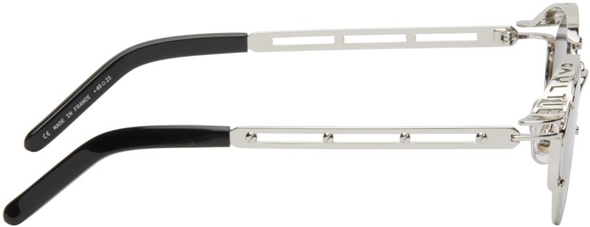Jean Paul Gaultier レディース ブラック シルバー 56-5102 サングラス 