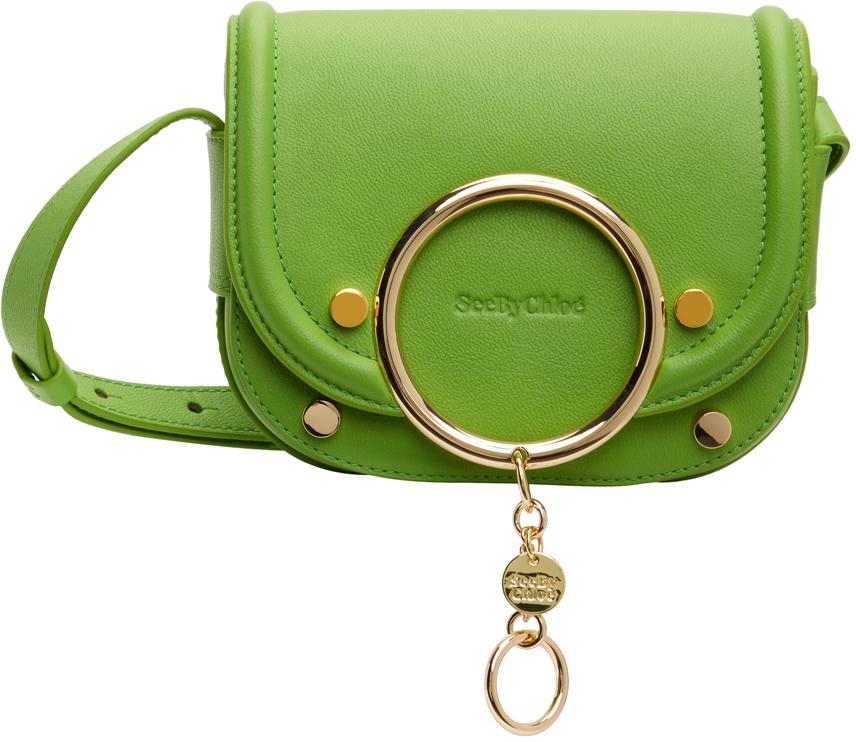 See By Chloé レディース グリーン ーン スモール Mara クロスボディ 