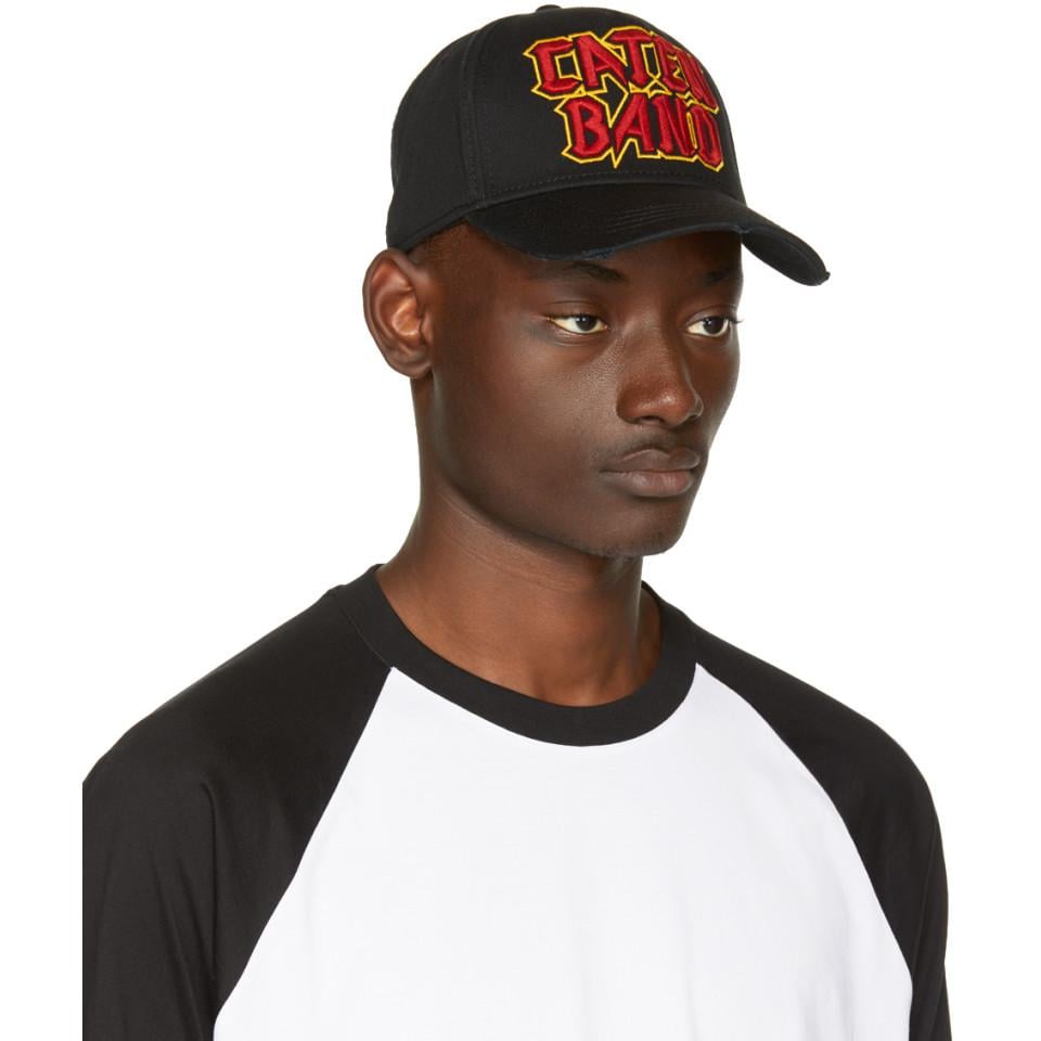 casquette dsquared rouge caten band