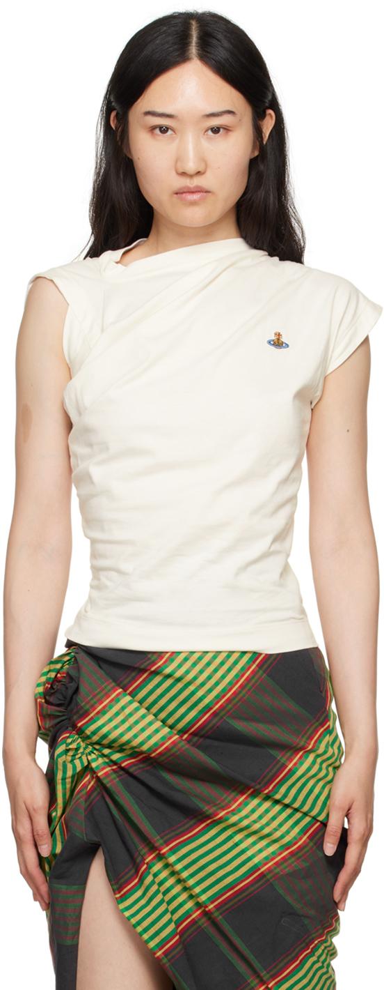 VIVIENNE WESTWOOD ネイビー Hebo Tシャツ Vivienne Westwood Tan Hebo T-Shirt Vivienne Westwood