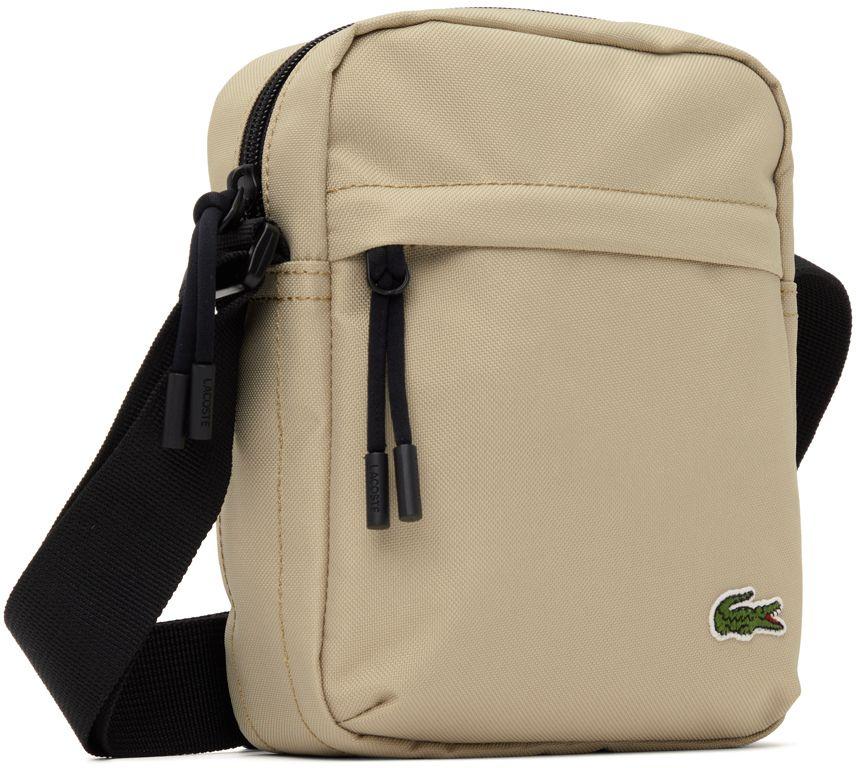 Lacoste Unisex Zip Crossover Bag Beige NH4102NE-L37