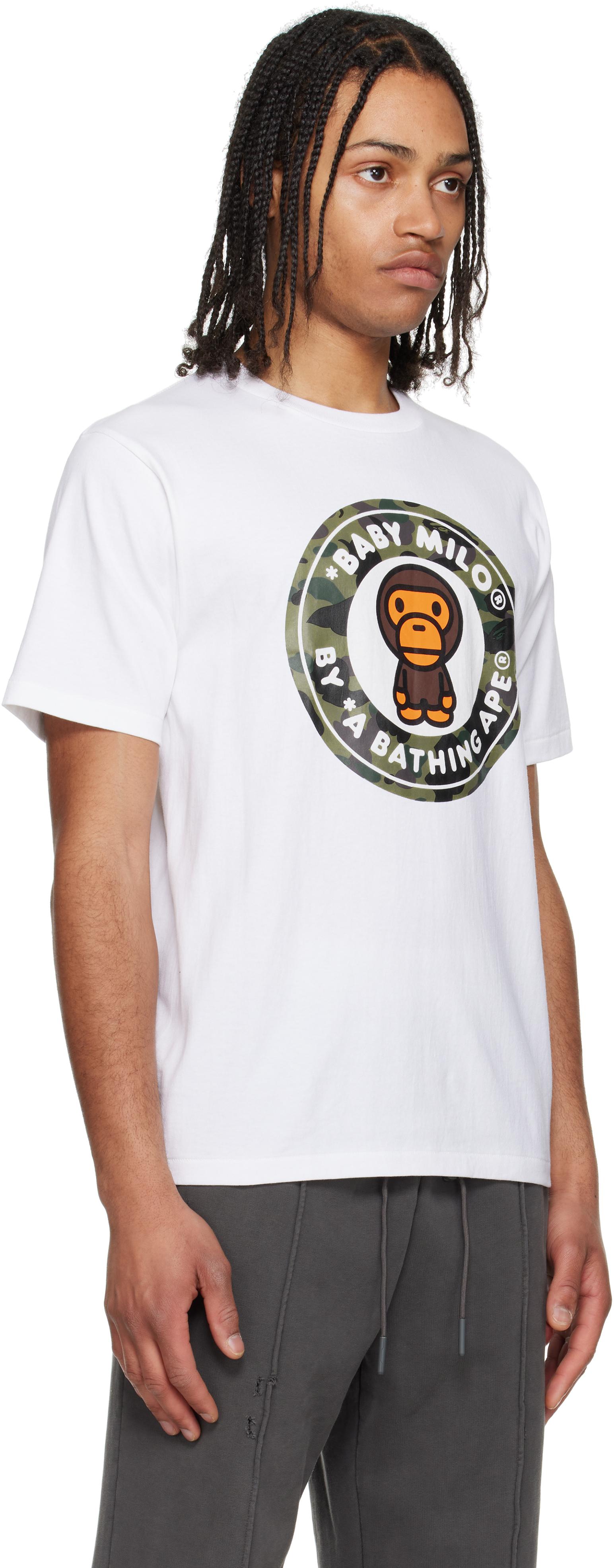 トップス ABC CAMO MILO BUSY WORKS TEE ABC CAMO MILO BUSY WORKS TEE | bape.com