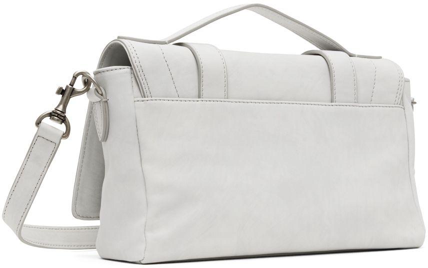 Marge Sherwood Leather Belted Satchel Bag in Ivory, Women's at Urban Outfitters