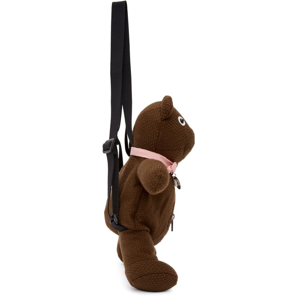 HEAVEN TEDDY BACKPACK BLACK