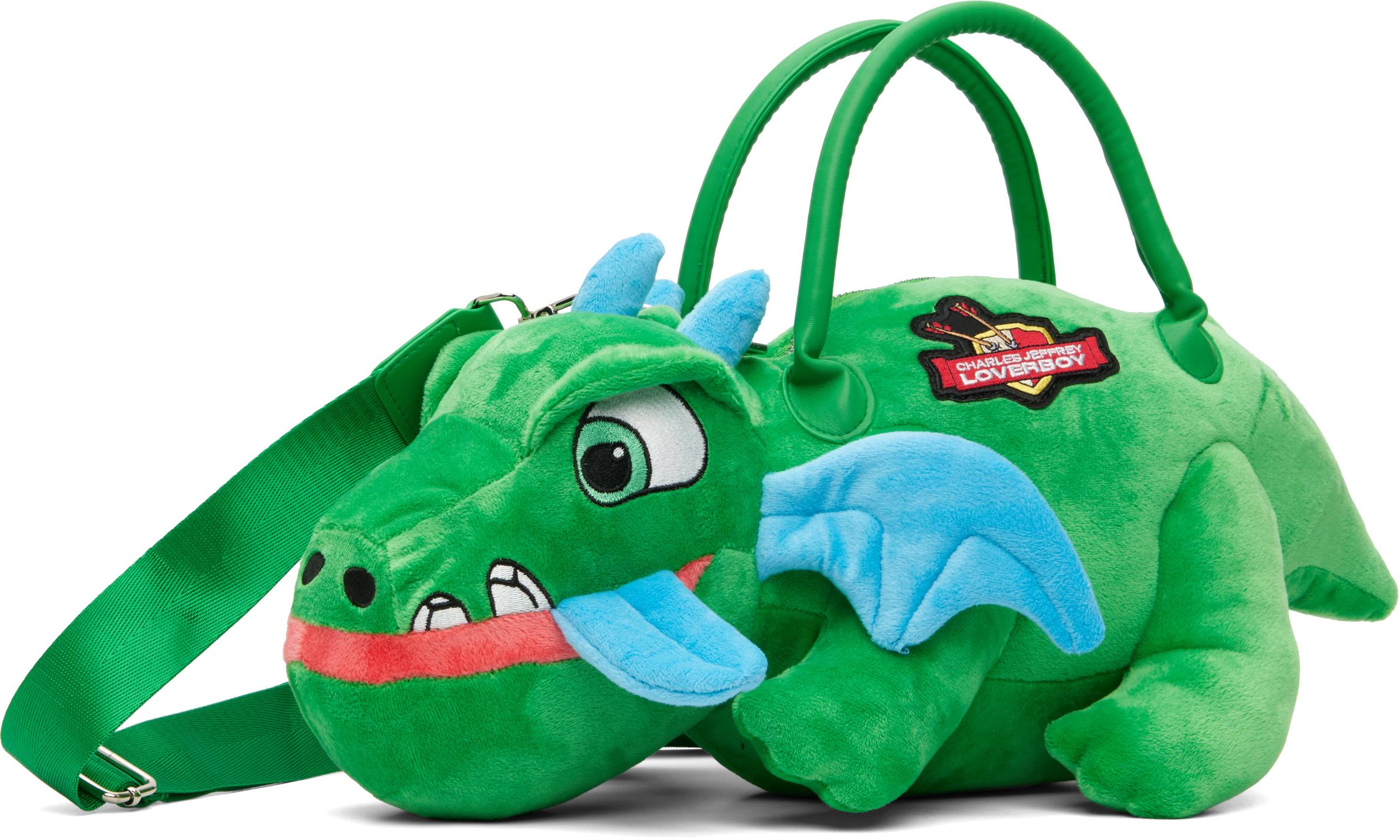 ショルダーバッグ CHARLES JAFFREY LOVERBOY COC Baby Dragon Charles Jeffrey Clash Of Clans Edition Baby Dragon Bag in Green